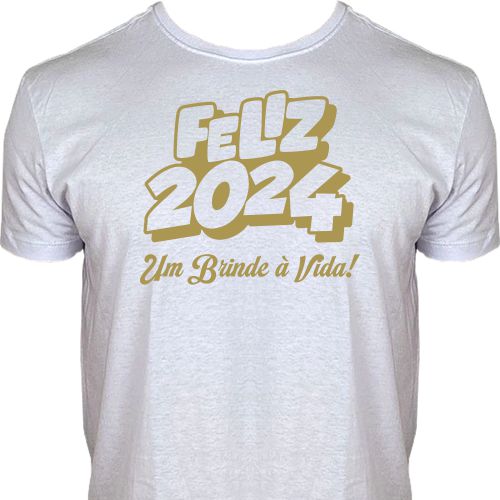 Camisa/Camiseta Virada Ano Novo Reveillon 2024