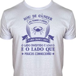 Camiseta Signo Câncer