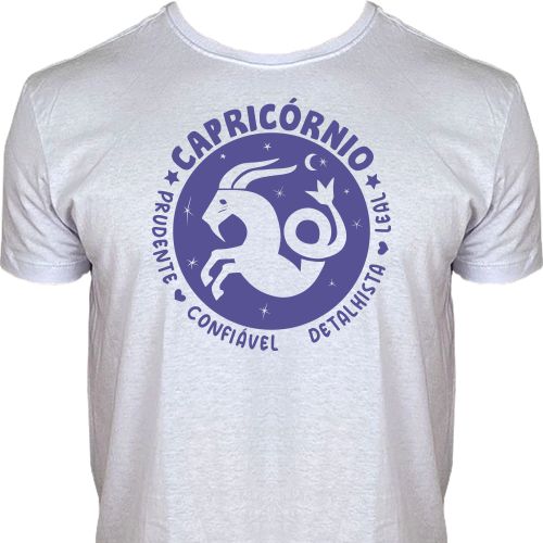 Camiseta Signo Capricórnio