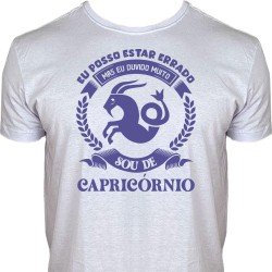 Camiseta Signo Capricórnio