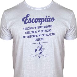 Camiseta Signo Escorpião