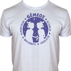 Camiseta Signo Gêmeos