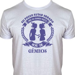 Camiseta Signo Gêmeos