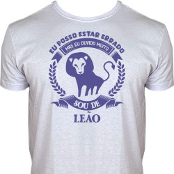 Camiseta Signo Leão