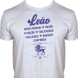 Camiseta Signo Leão