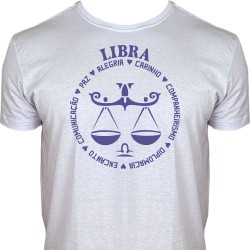 Camiseta Signo Libra