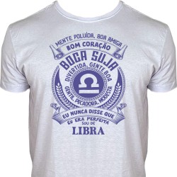 Camiseta Feminina Signo Libra