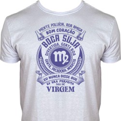 Camiseta Feminina Signo Virgem