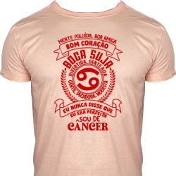 Camiseta Feminina Signo Câncer