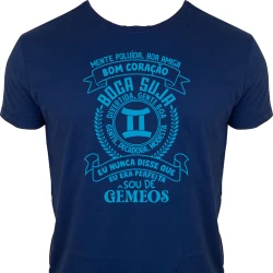 Camiseta Feminina Signo Gêmeos