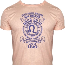 Camiseta Feminina Signo Leão