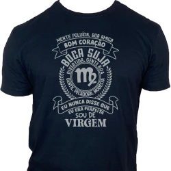 Camiseta Feminina Signo Virgem