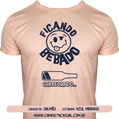 Camiseta Ficando Bêbado