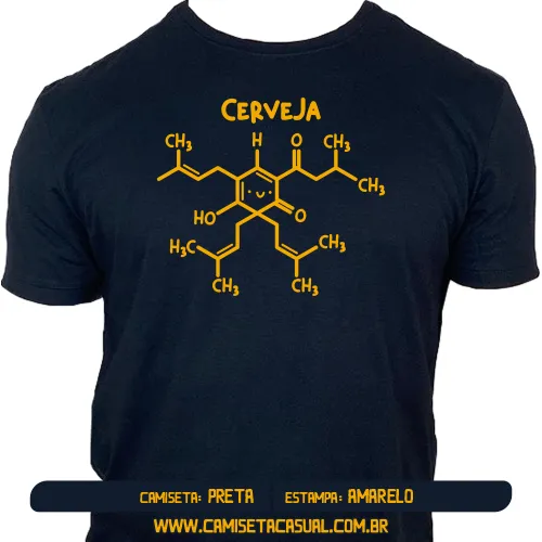 Camiseta Fórmula da Cerveja