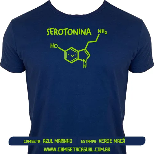 Camiseta Fórmula da Serotonina