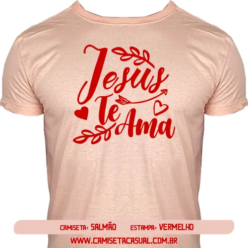 Camiseta Jesus Te Ama