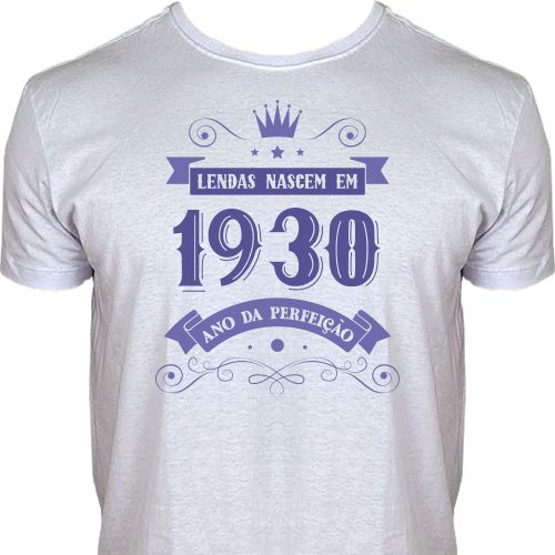 Lendas Nascem em 1930 - Ano da Perfeição