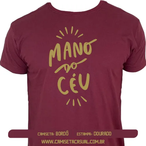 Camiseta Mano do Céu