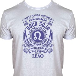 Camiseta Masculina Signo Leão