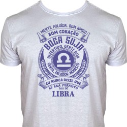 Camiseta Masculina Signo Libra