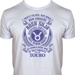 Camiseta Masculina Signo Touro