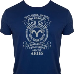 Camiseta Masculina Signo Áries