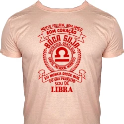 Camiseta Masculina Signo Libra