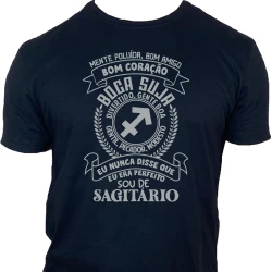 Camiseta Masculina Signo Sagitário