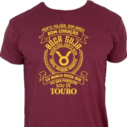 Camiseta Masculina Signo Touro