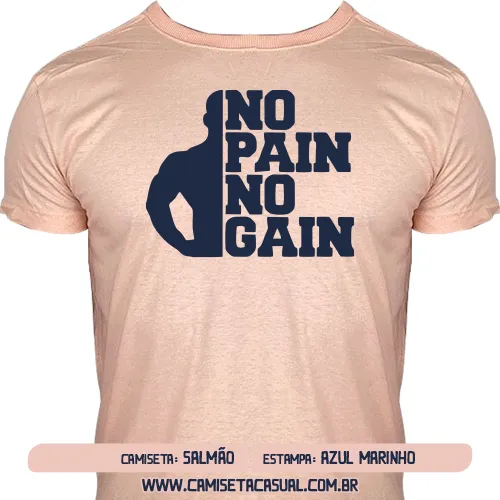 Camiseta No Pain No Gain