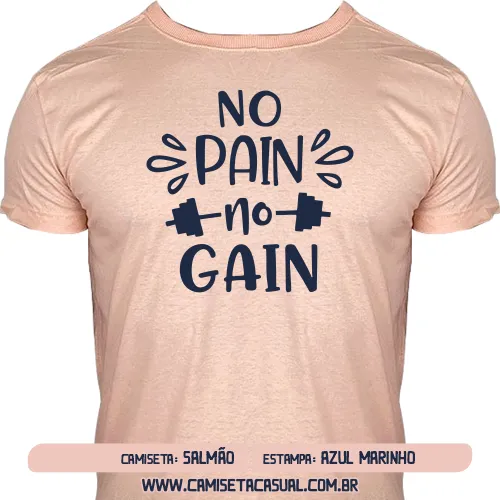 Camiseta No Pain No Gain