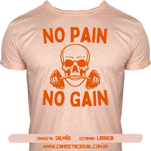 Camiseta No Pain No Gain