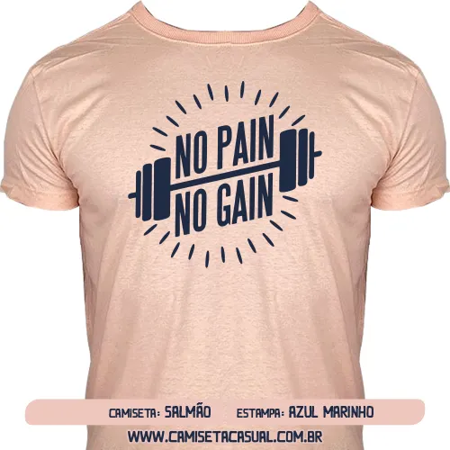 Camiseta No Pain No Gain