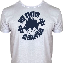 Camiseta No Pain No Super Sayajin