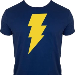 Camiseta Shazam Capitão Marvel