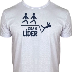 Camiseta Siga o Líder