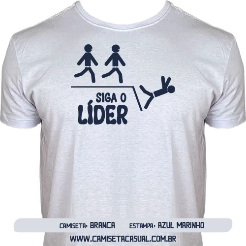 Camiseta Siga o Líder