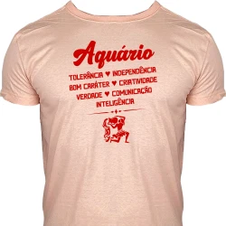 Camiseta Signo Aquário