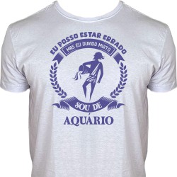 Camiseta Signo Aquário