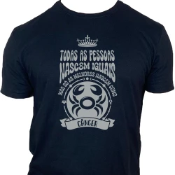 Camiseta Signo Câncer