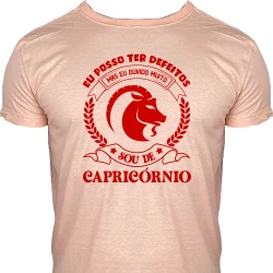 Camiseta Signo Capricórnio