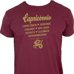 Camiseta Signo Capricórnio