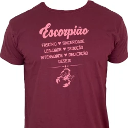 Camiseta Signo Escorpião