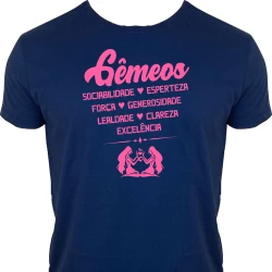 Camiseta Signo Gêmeos