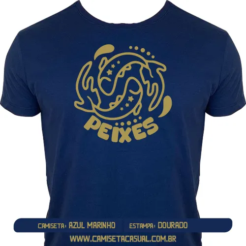 Camiseta Signo Peixes