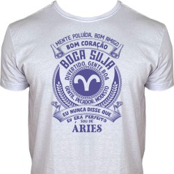 Camiseta Masculina Signo Áries