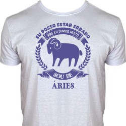 Camiseta Signo Áries