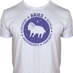 Camiseta Signo Áries