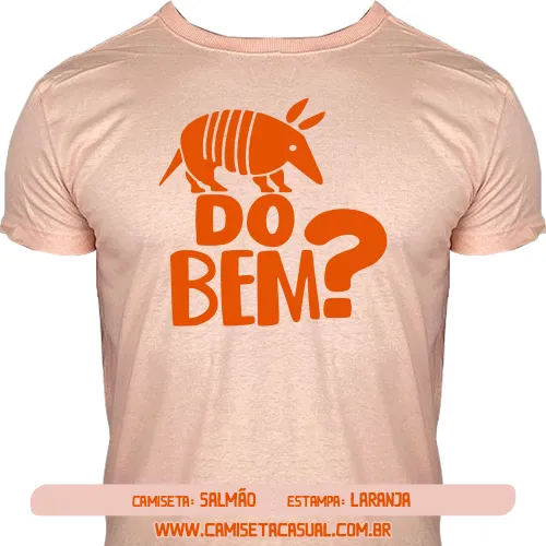 Camiseta Tatu do Bem