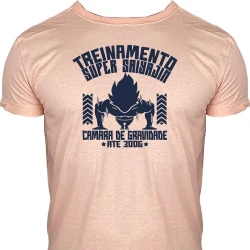 Camiseta Treinamento Super Sayajin